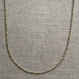 Gold and Italian .925 Silver Chain 16” Necklace